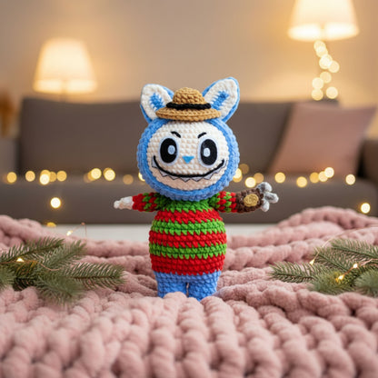 Blue Bunny Crochet Pattern
