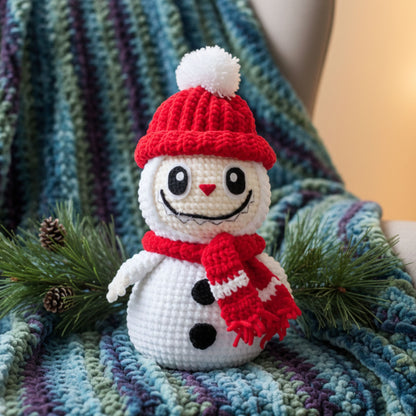 Christmas Snowman Crochet Pattern