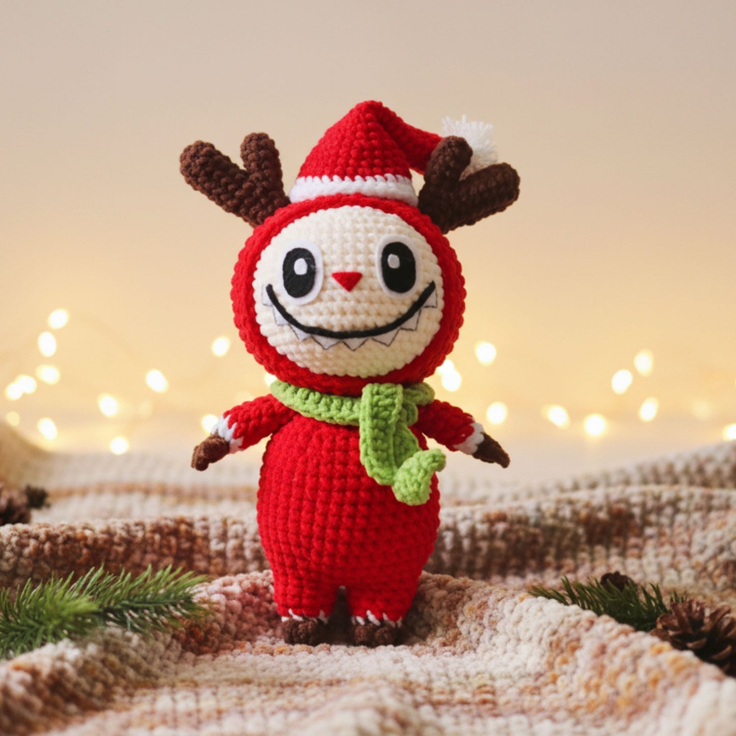 Santa Reindeer Crochet Pattern