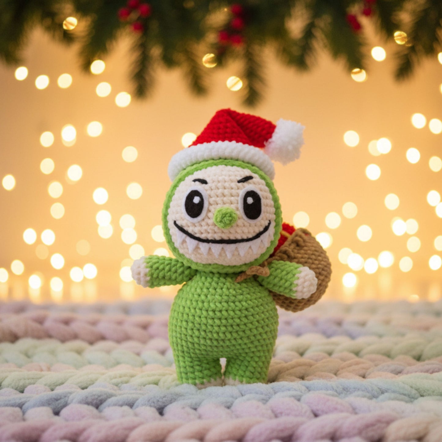Christmas Monster Crochet Pattern