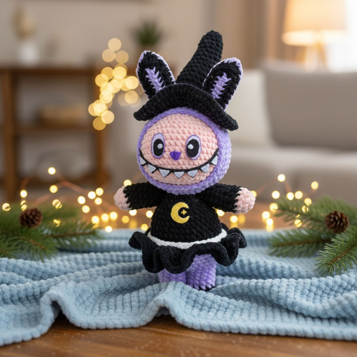Witch Bunny Crochet Pattern