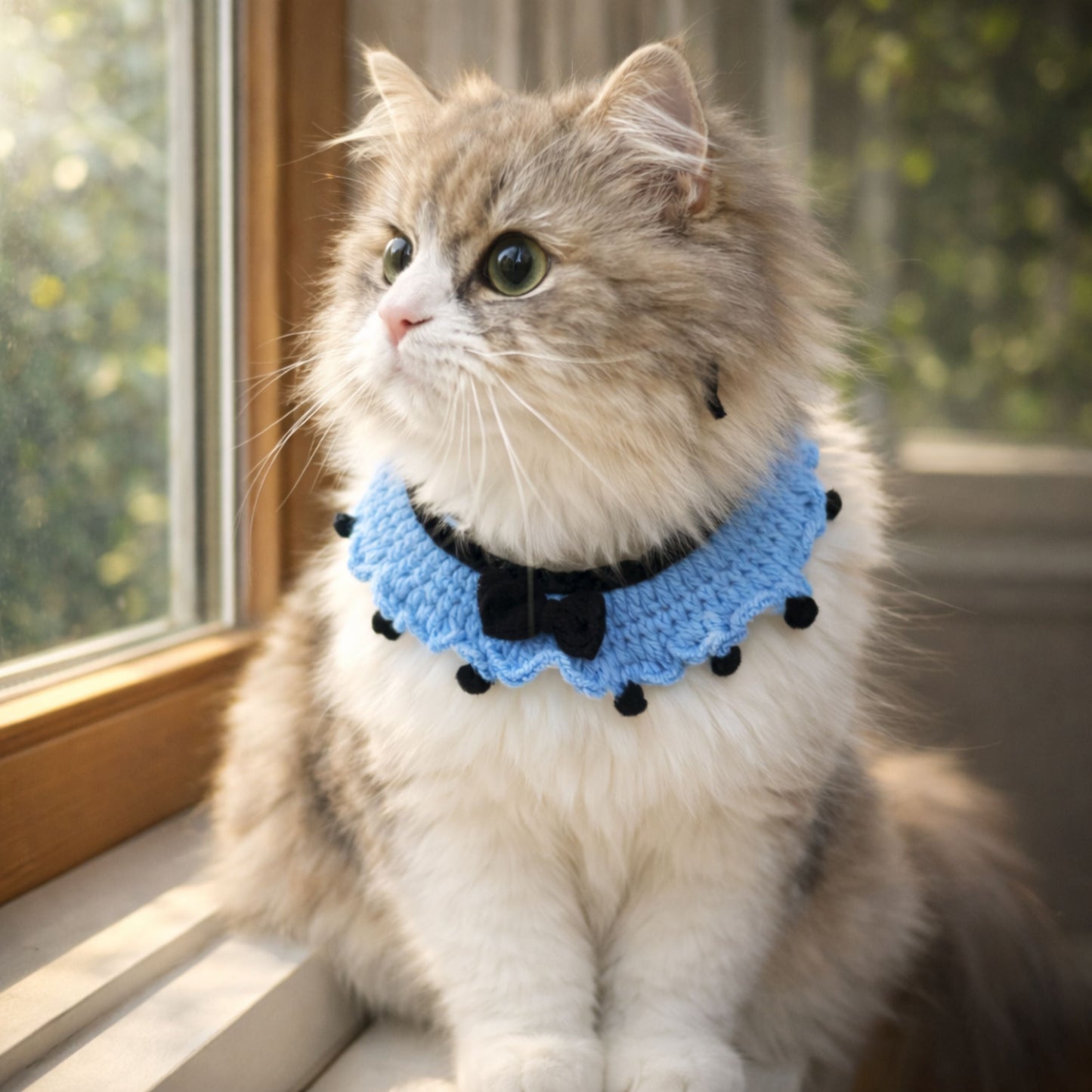 Cat Bow Collar Pattern