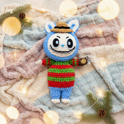 Blue Bunny Crochet Pattern