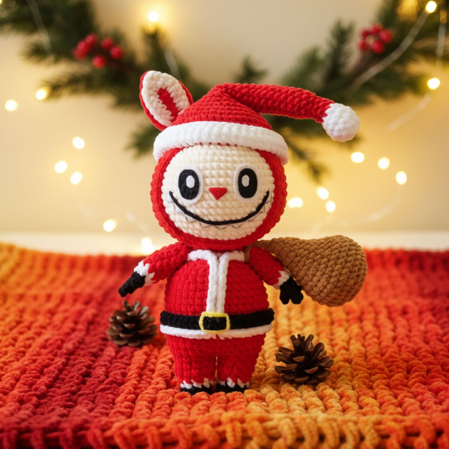 Santa Bunny Crochet Pattern