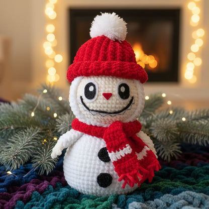 Christmas Snowman Crochet Pattern