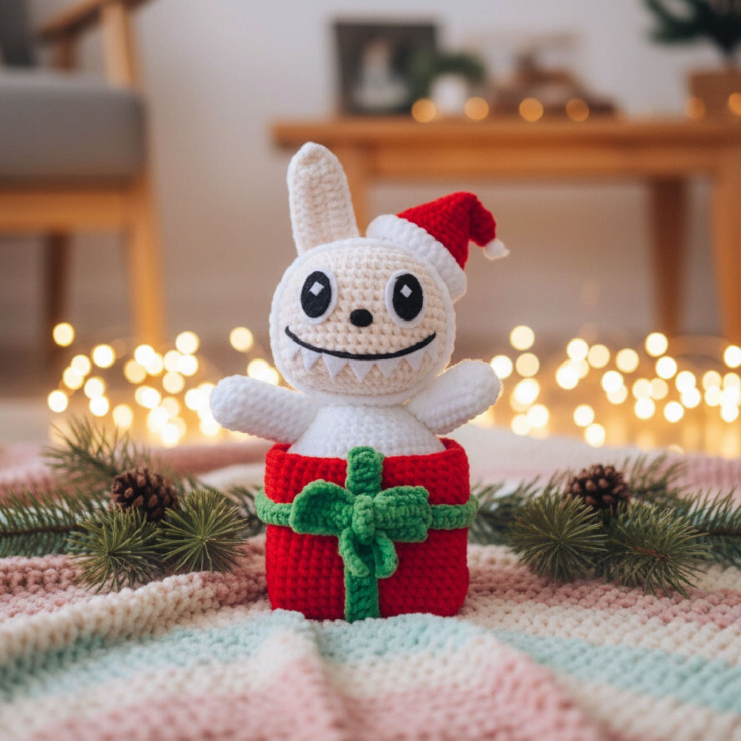 Santa Bunny Amigurumi Pattern