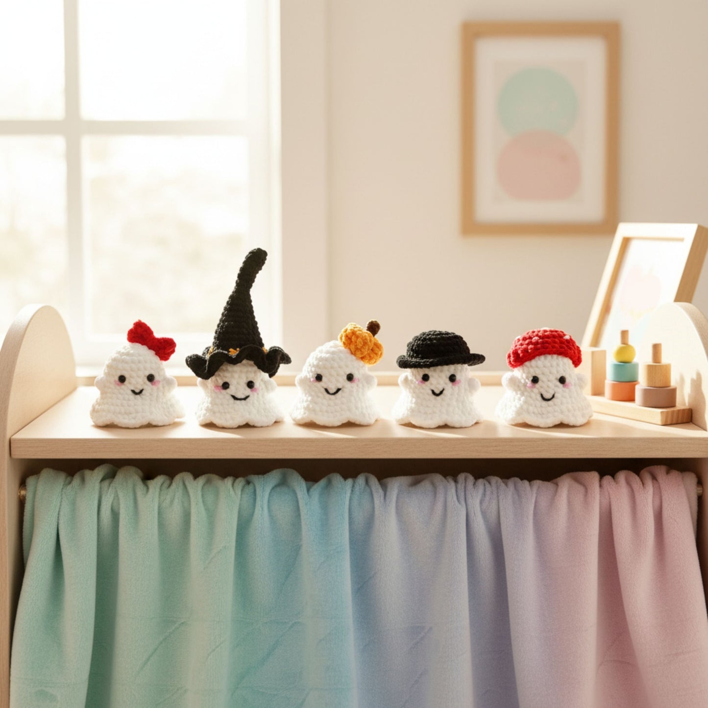 Halloween Ghost Crochet Pattern Set