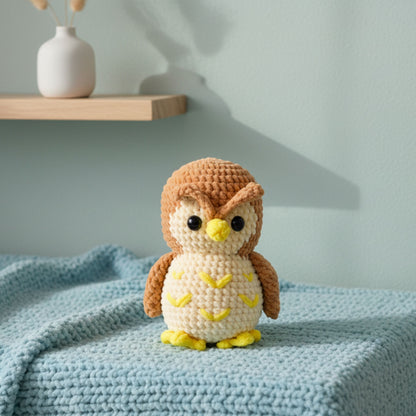 Cute Chubby Owl Crochet Pattern