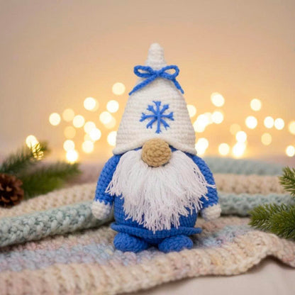 Winter Christmas Gnome Pattern