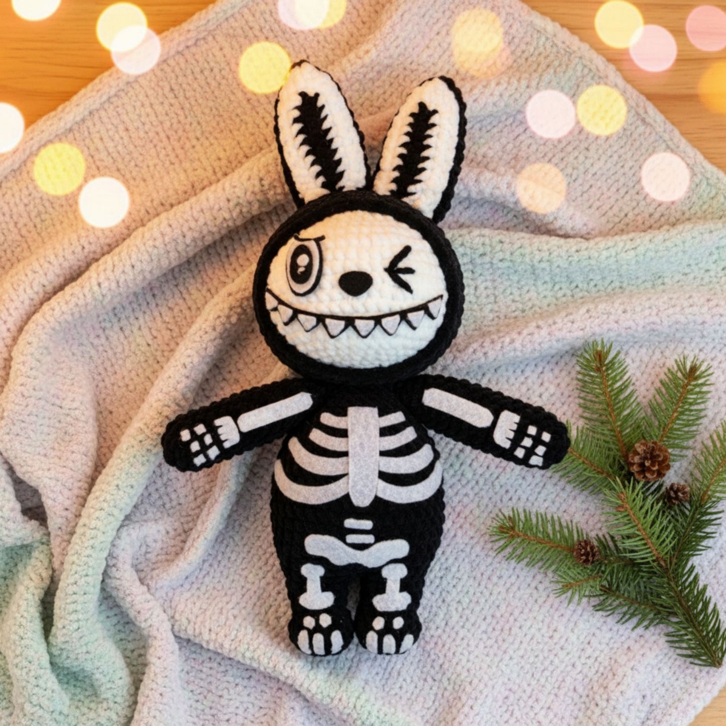 Skeleton Bunny Crochet Pattern