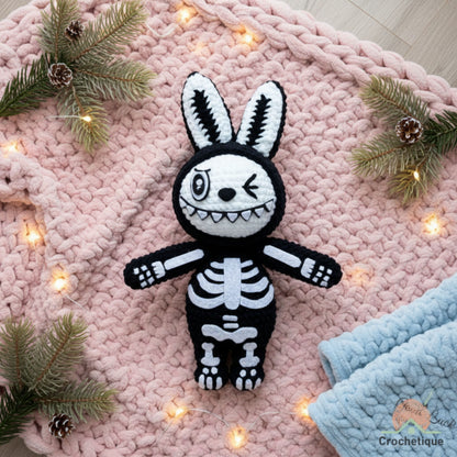 Skeleton Bunny Crochet Pattern
