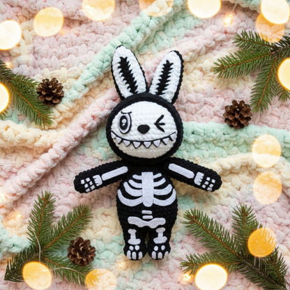 Skeleton Bunny Crochet Pattern