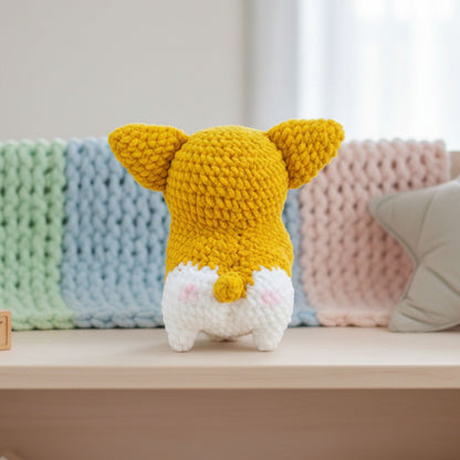 Cute Corgi Dog Crochet Pattern