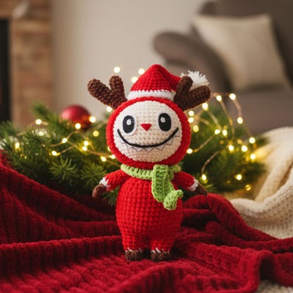 Santa Reindeer Crochet Pattern