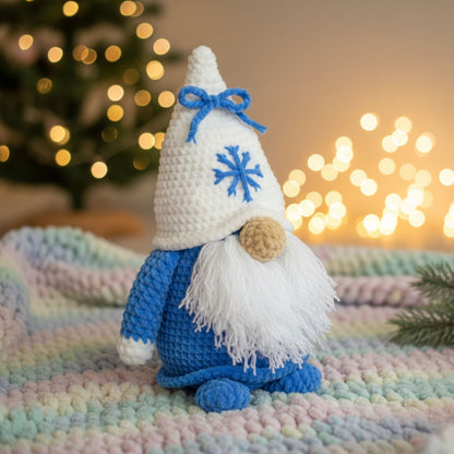 Winter Christmas Gnome Pattern