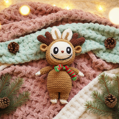 Reindeer Bunny Crochet Pattern