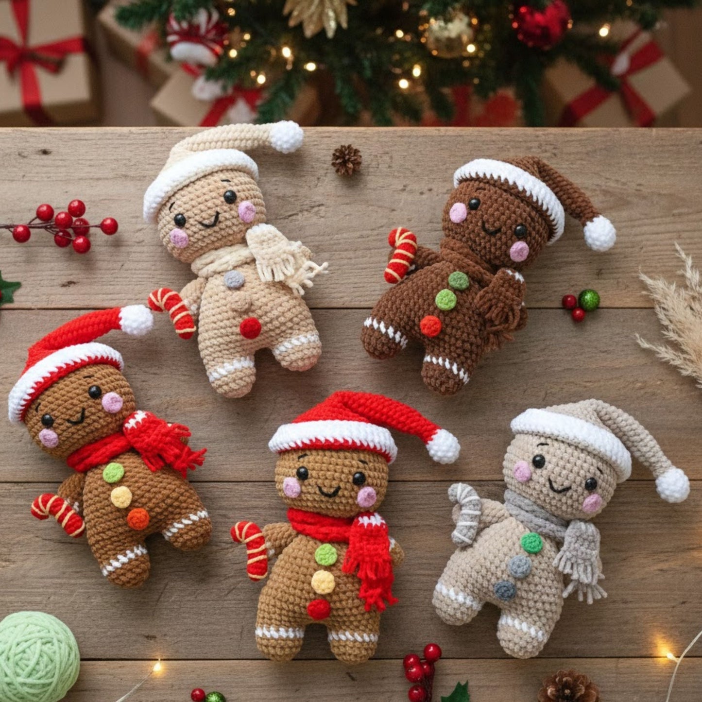 Christmas Gingerbread Pattern