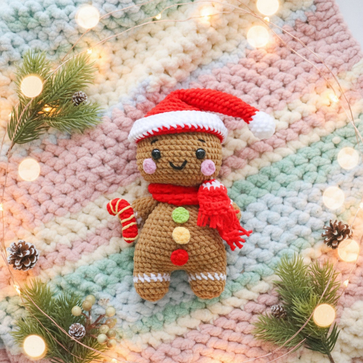 Christmas Gingerbread Pattern