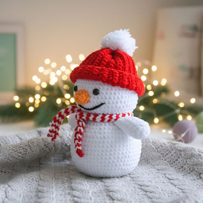 Christmas Snowman Crochet Pattern