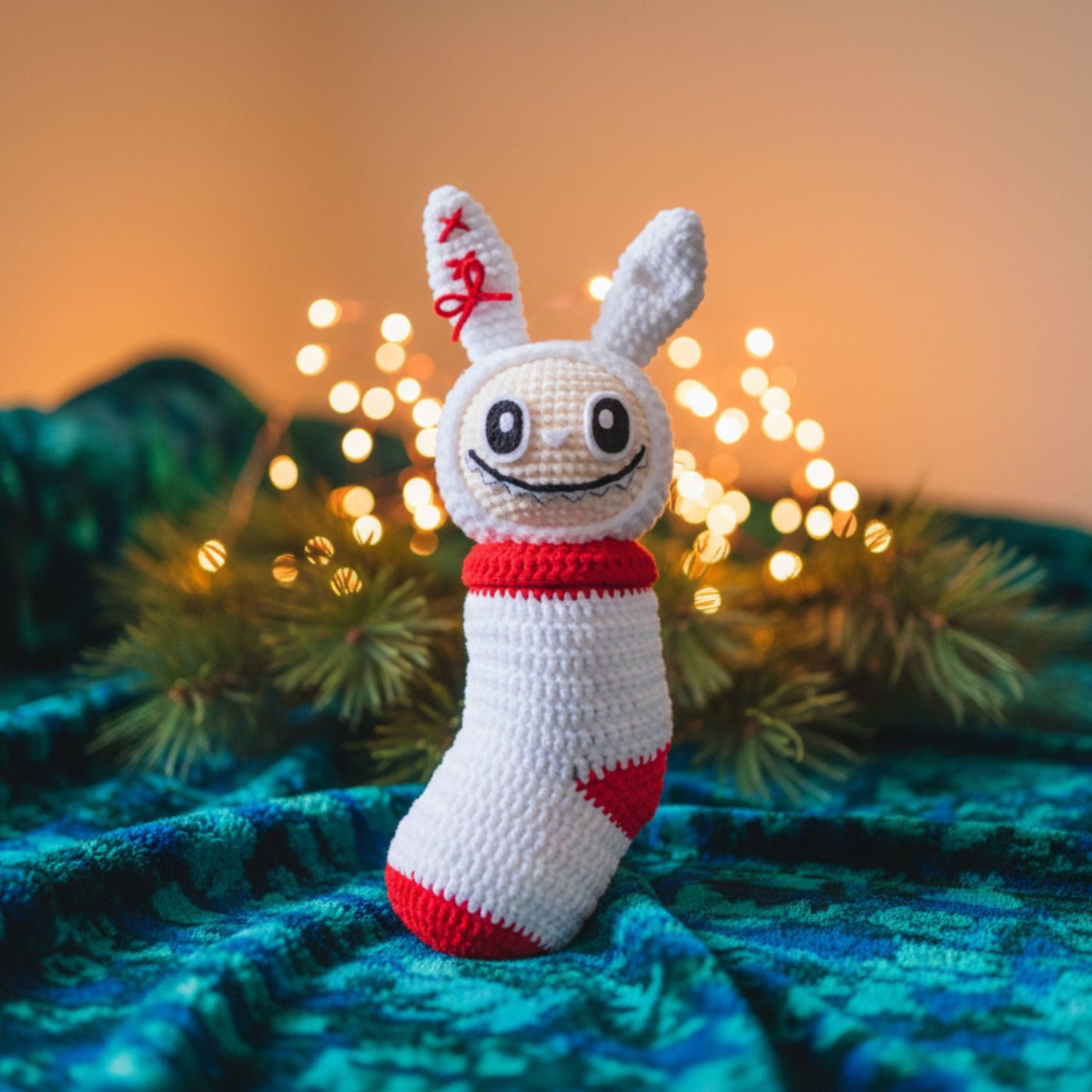 Bunny Stocking Amigurumi Pattern