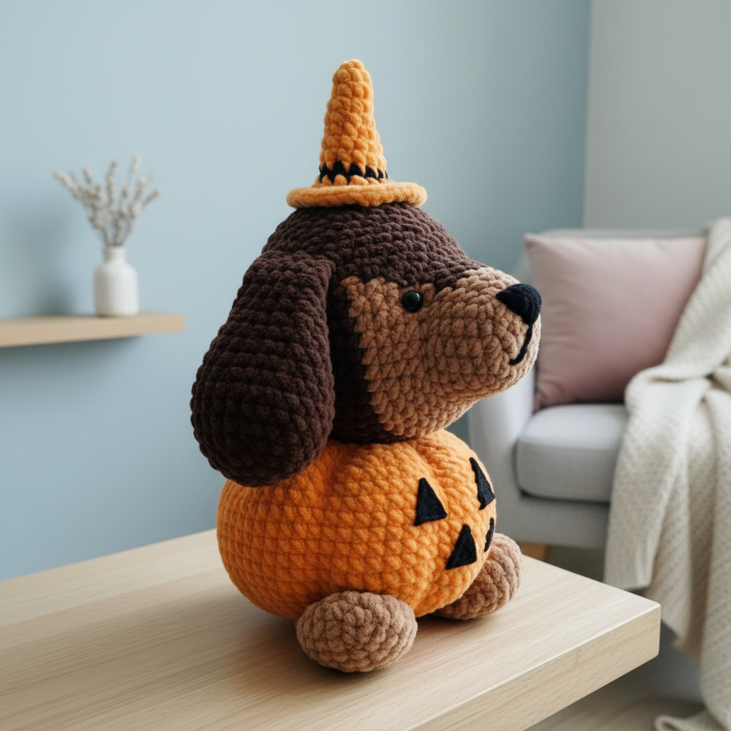 Halloween Dachshund Crochet Pattern