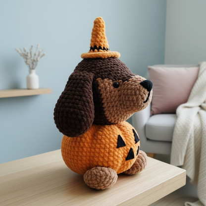 Halloween Dachshund Crochet Pattern