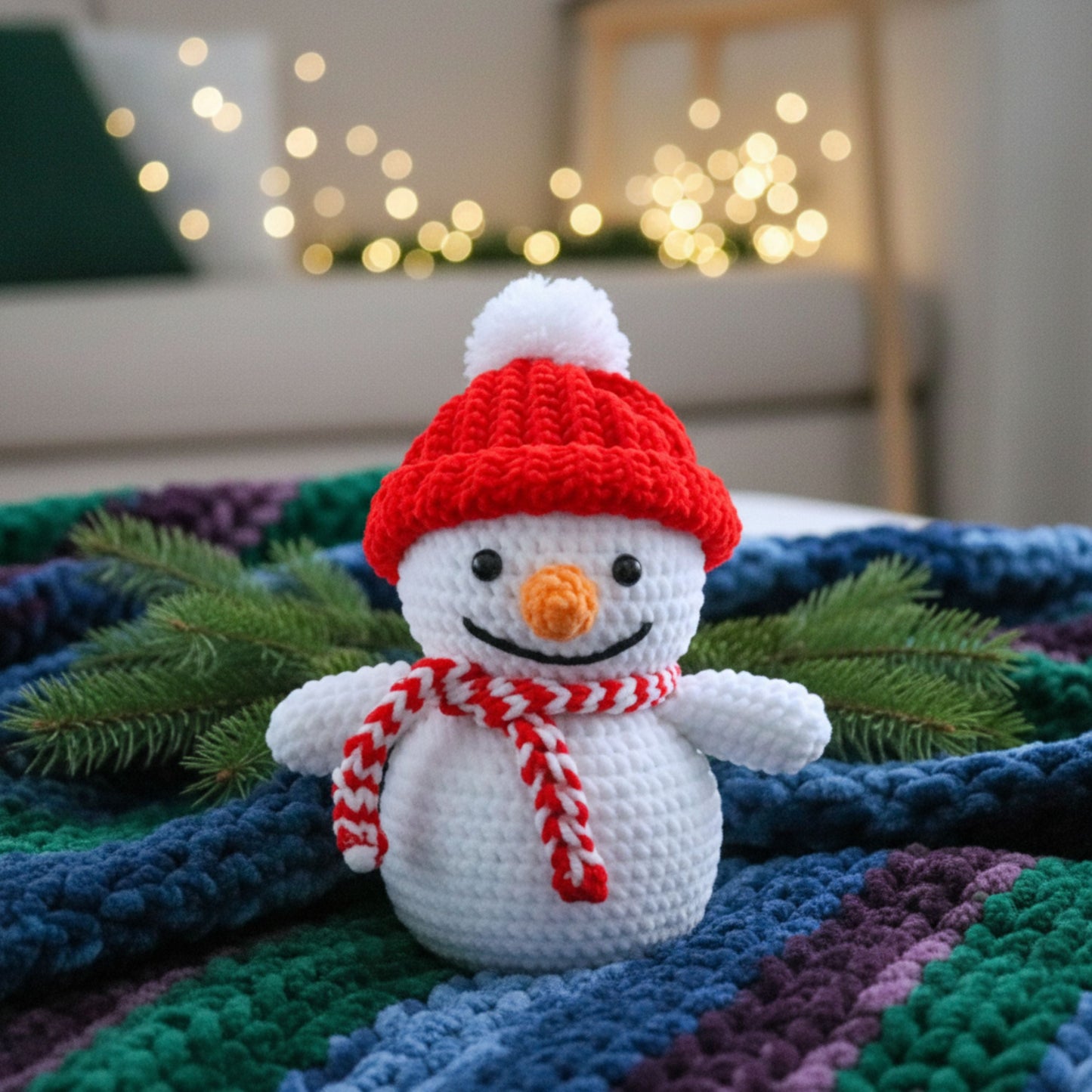 Christmas Snowman Crochet Pattern