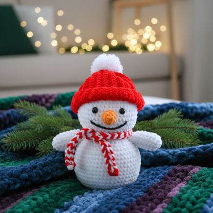 Christmas Snowman Crochet Pattern