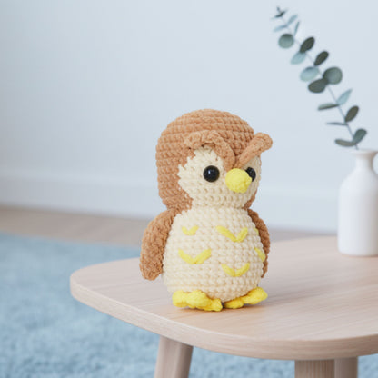 Cute Chubby Owl Crochet Pattern