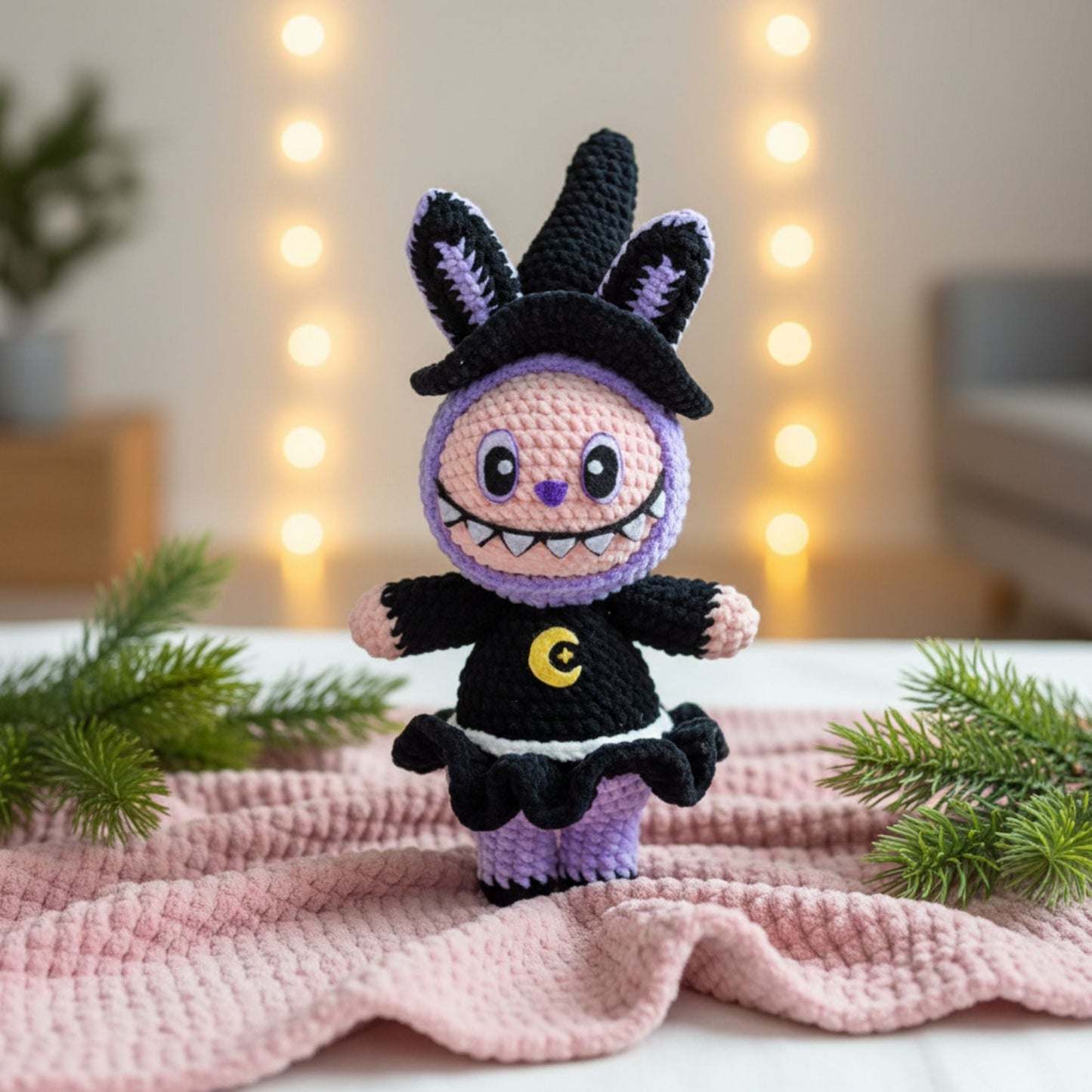 Witch Bunny Crochet Pattern