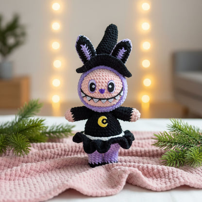 Witch Bunny Crochet Pattern