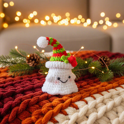 6 in 1 Christmas Ghost Pattern