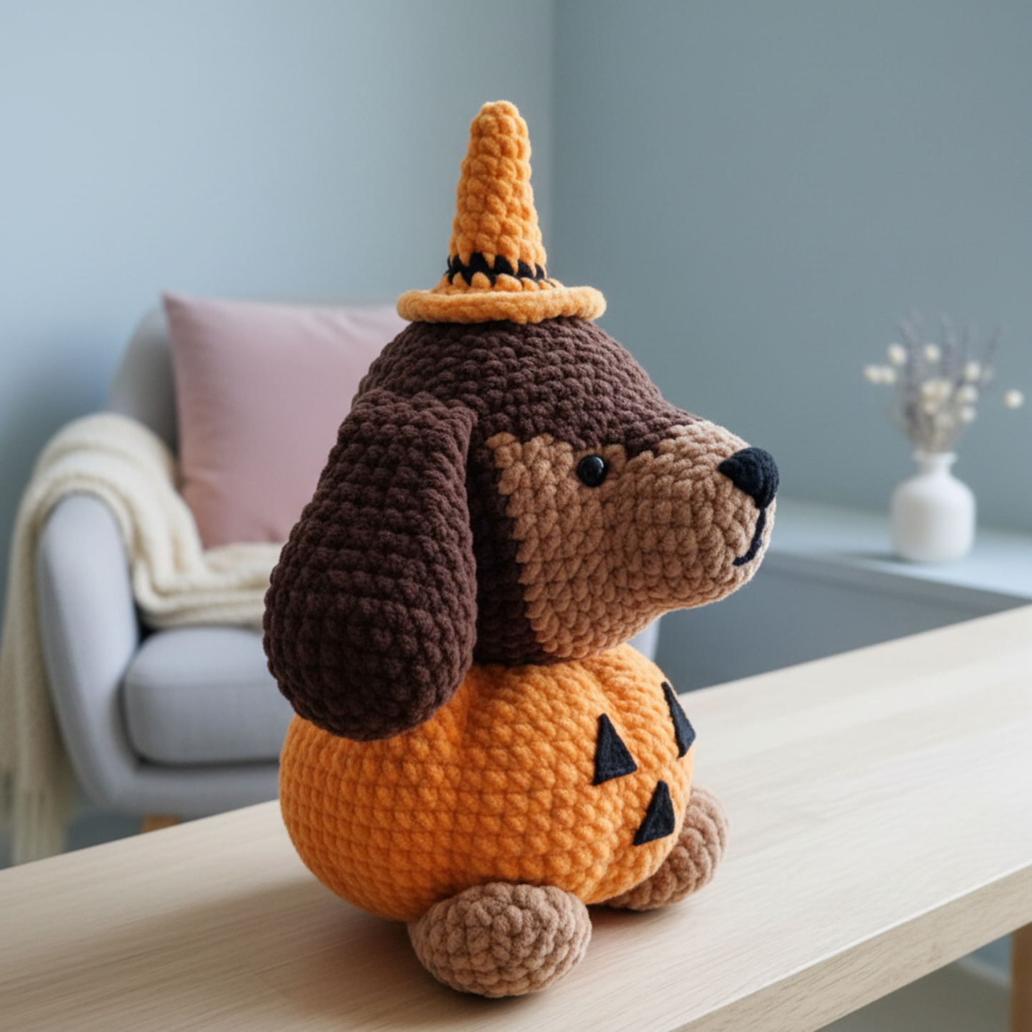 Halloween Dachshund Crochet Pattern