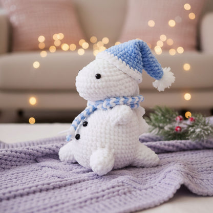 5 in 1 Christmas Dinosaur Pattern