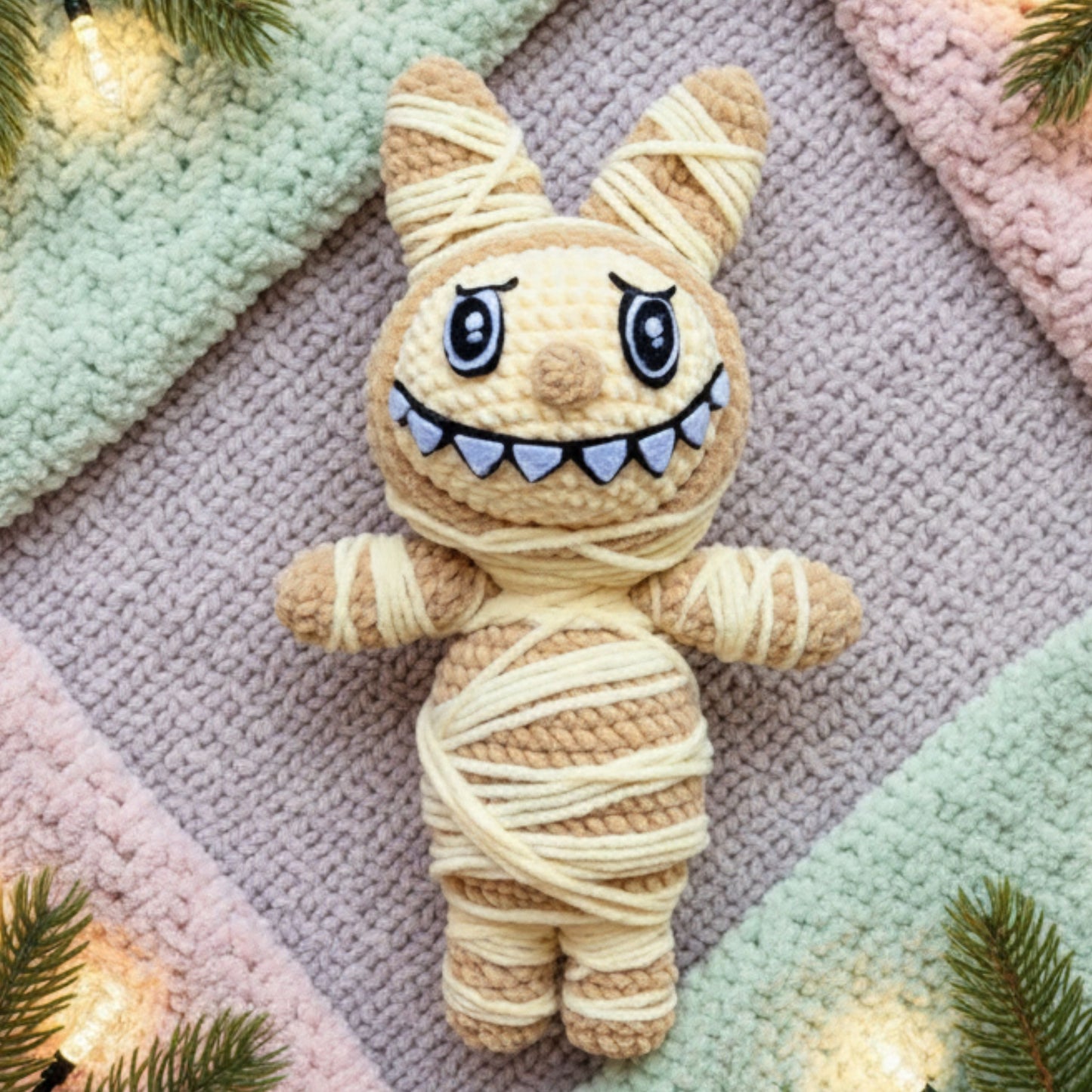 Mummy Bunny Crochet Pattern