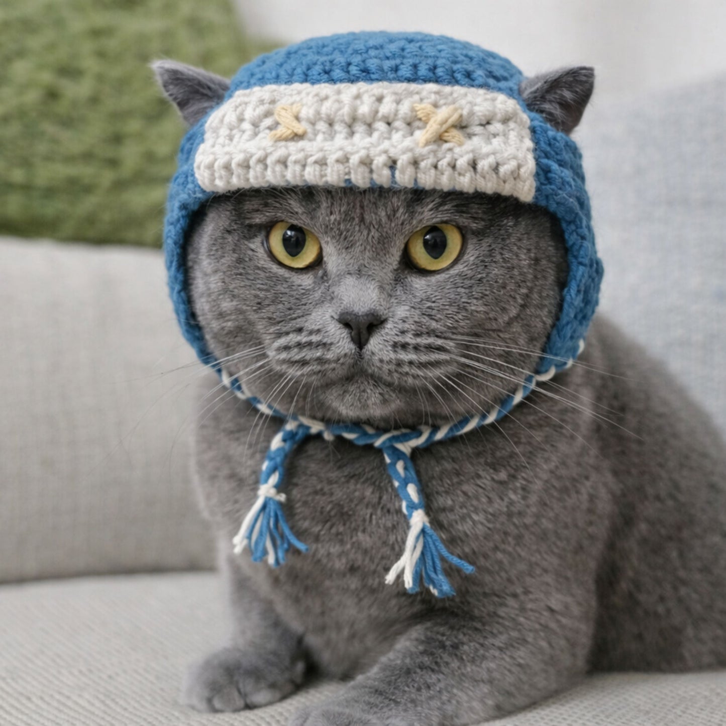 Sailor Cat Hat Pattern