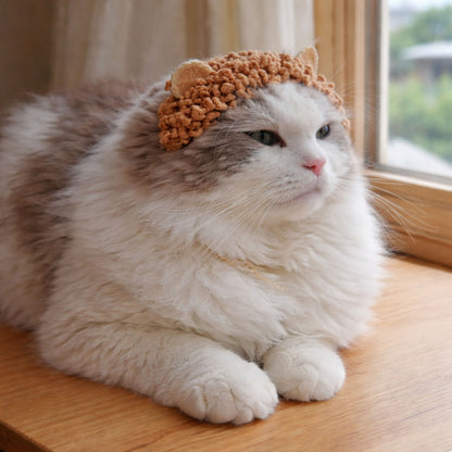 Lion Cat Headband Pattern