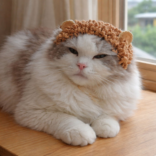 Lion Cat Headband Pattern
