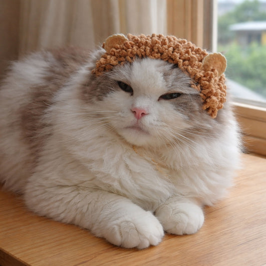 Lion Cat Headband Pattern