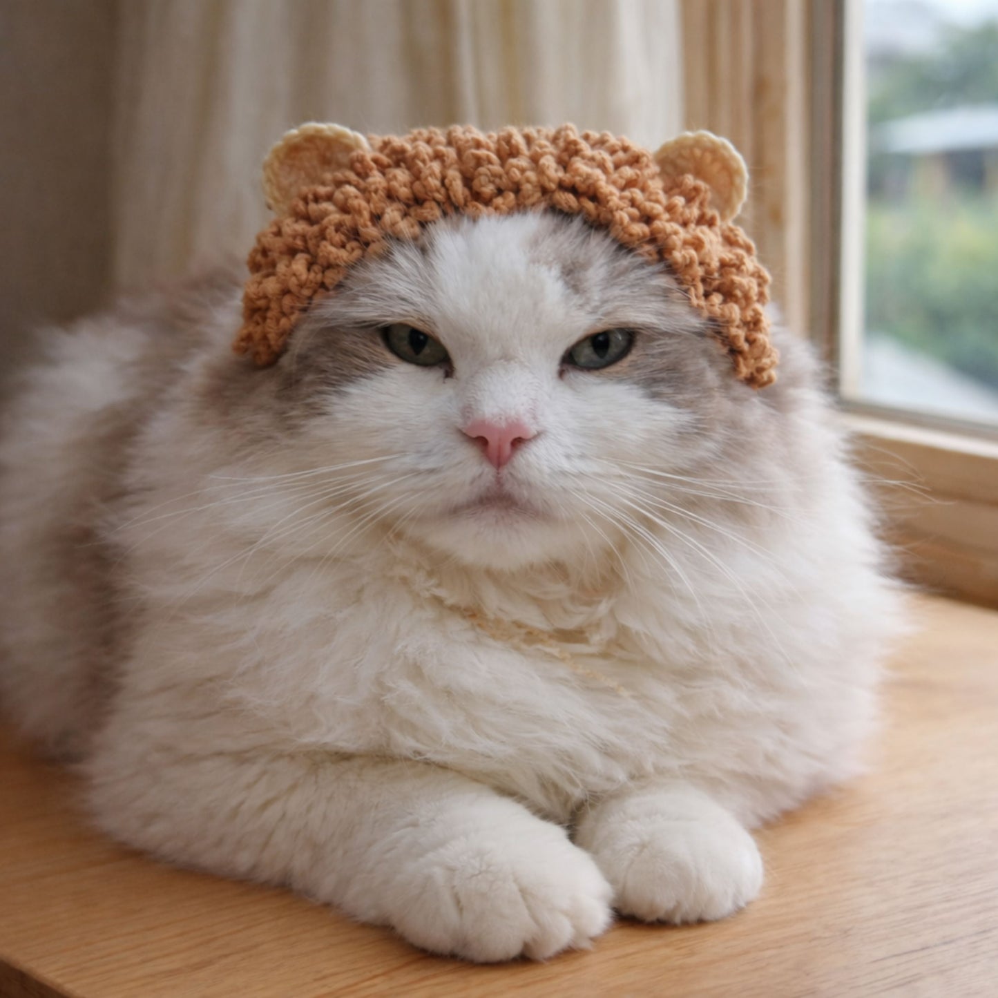 Lion Cat Headband Pattern