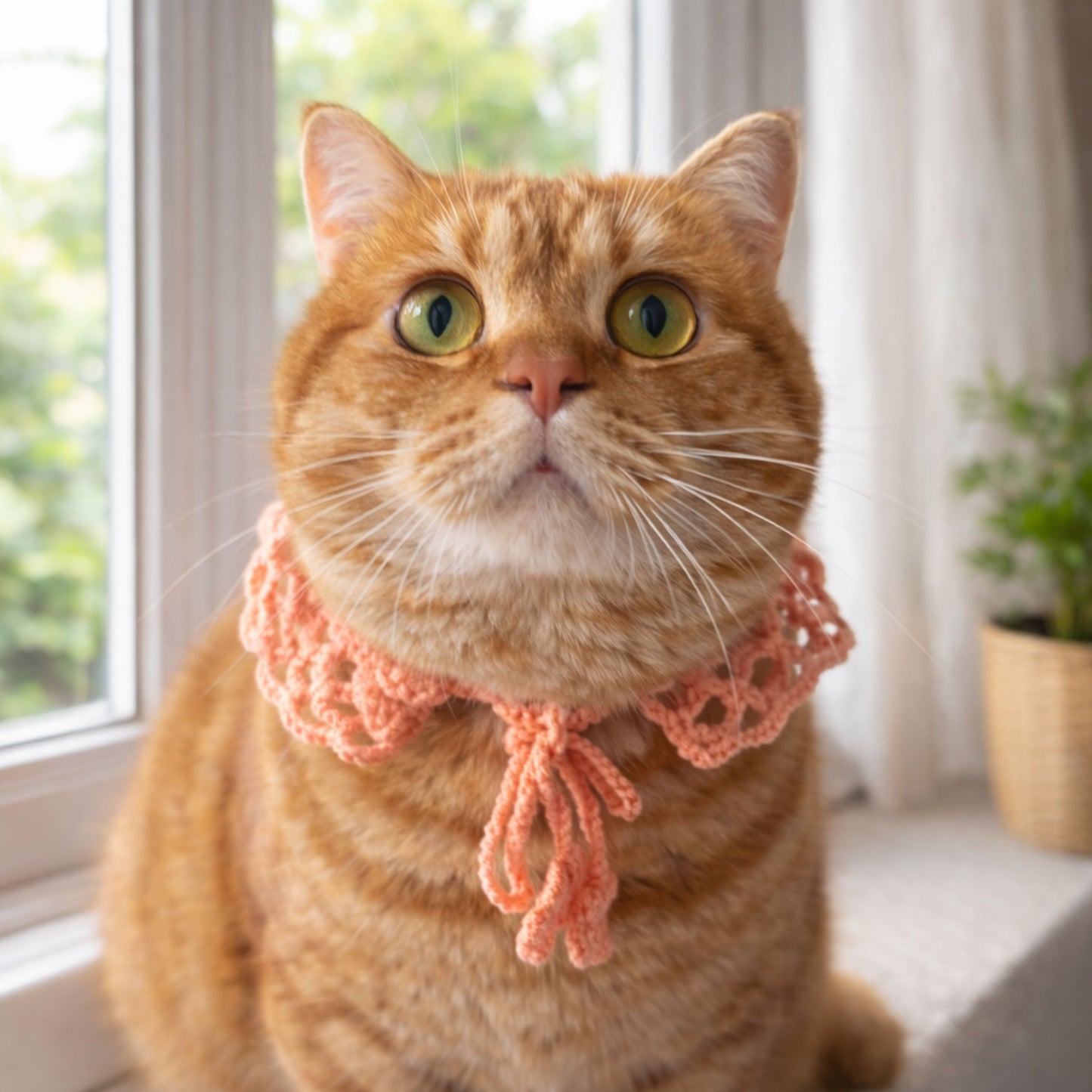 Lace Cat Collar Pattern
