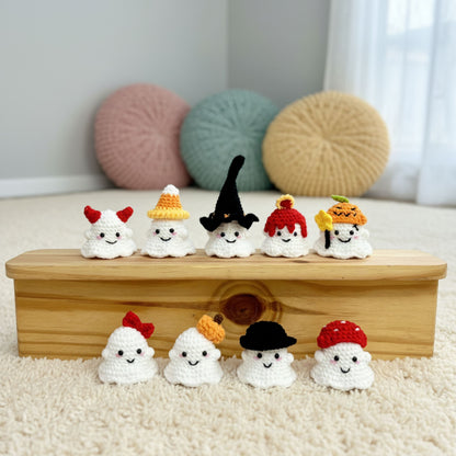 Halloween Ghost Crochet Pattern Set