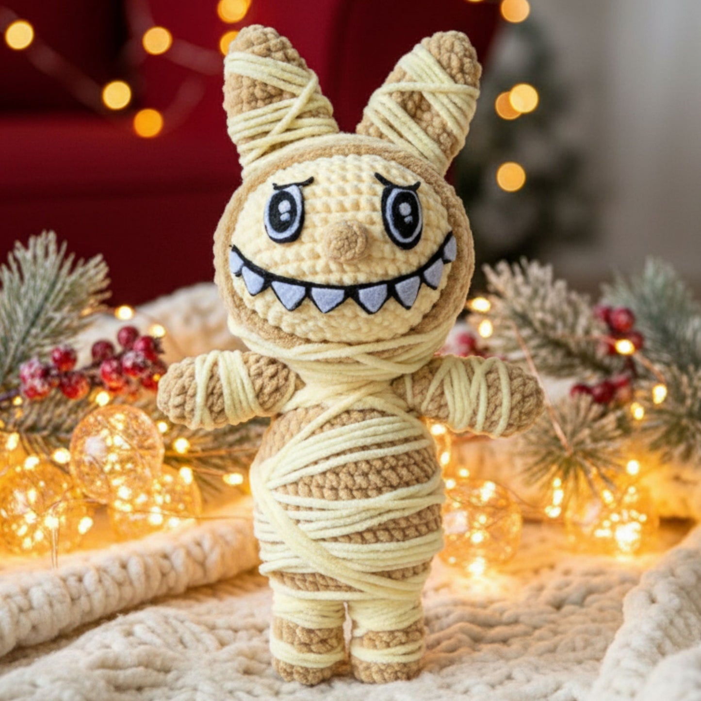Mummy Bunny Crochet Pattern
