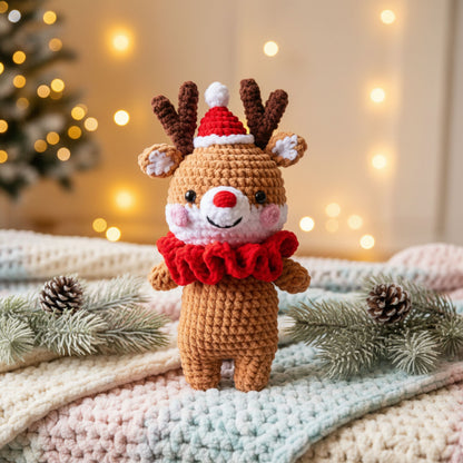 Festive Reindeer Crochet Pattern