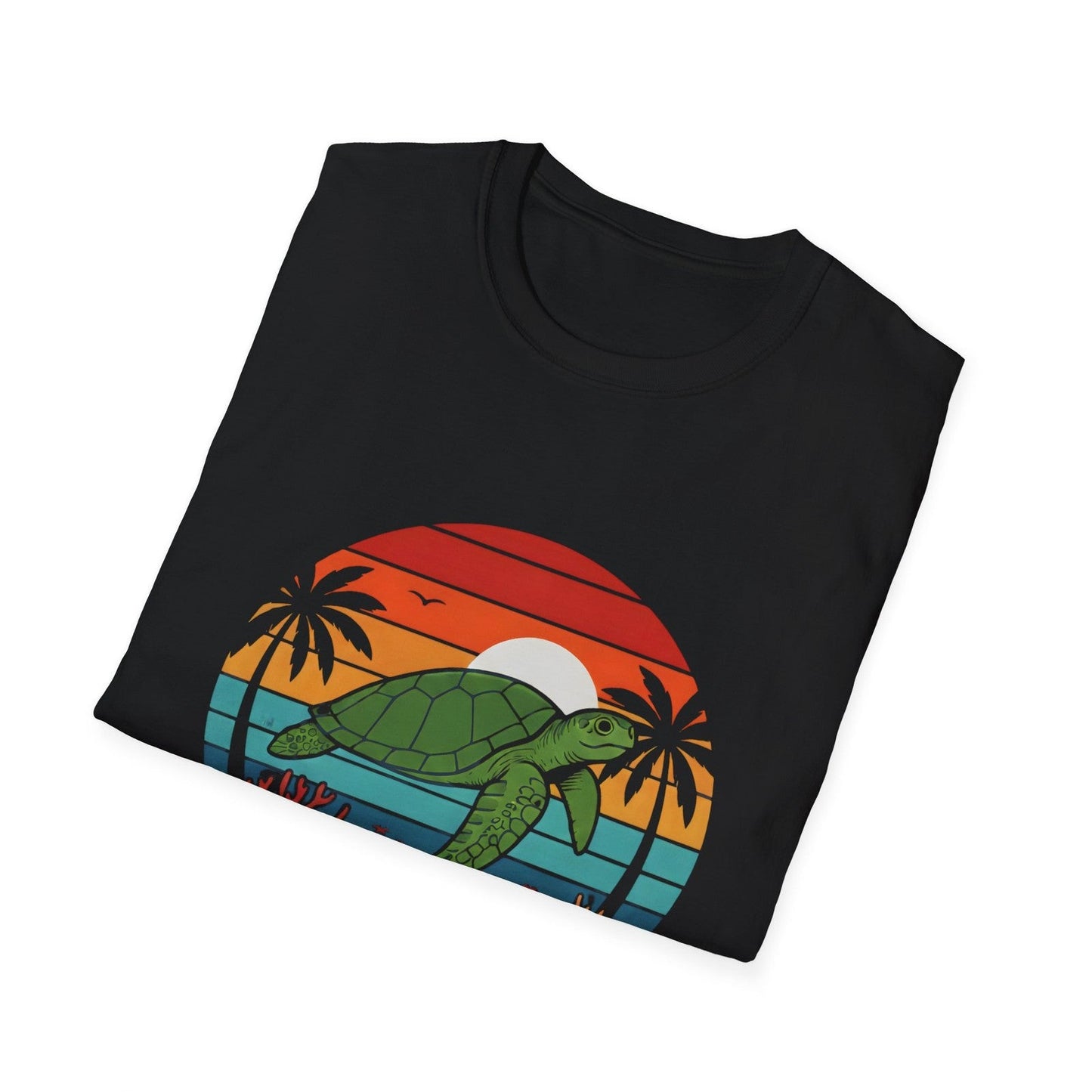 Hawaiian Turtle Maui Island Life T-Shirt , Hawaii Sea Turtle Design