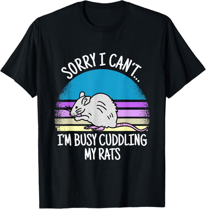 Rat mom sayings for rat lover T-Shirt