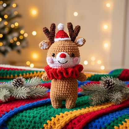 Festive Reindeer Crochet Pattern