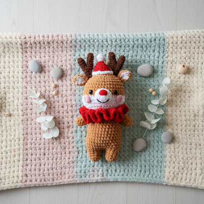 Festive Reindeer Crochet Pattern
