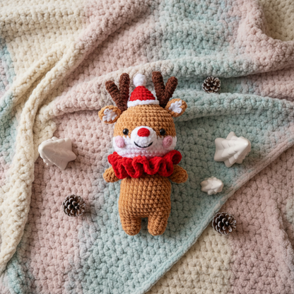 Festive Reindeer Crochet Pattern