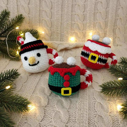 Christmas Mug Cozy Crochet Pattern